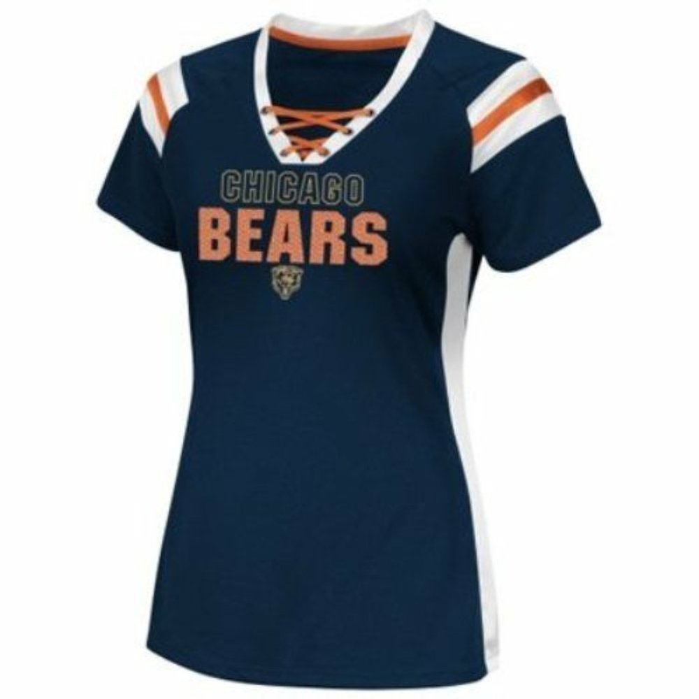 Chicago Bears Draft Me VI Shimmer Top Jersey NWT M